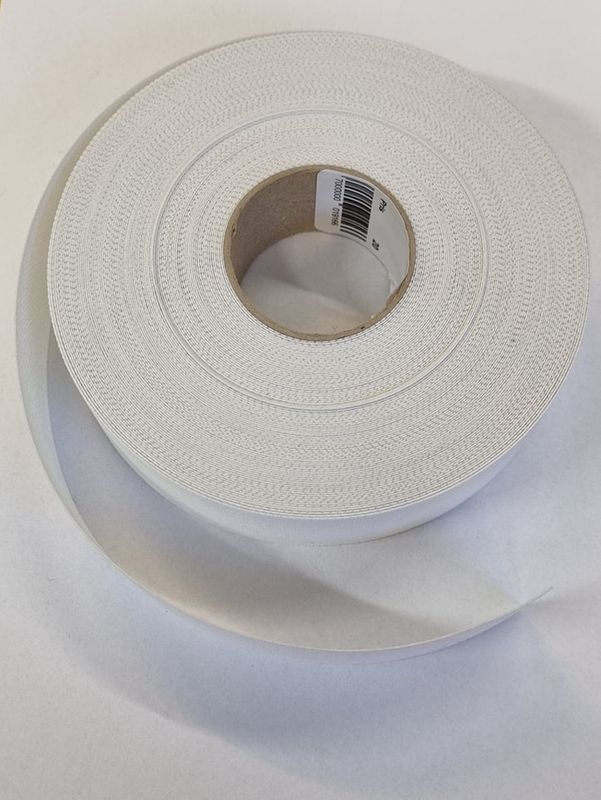 Belteinnlegg hvit 30mm