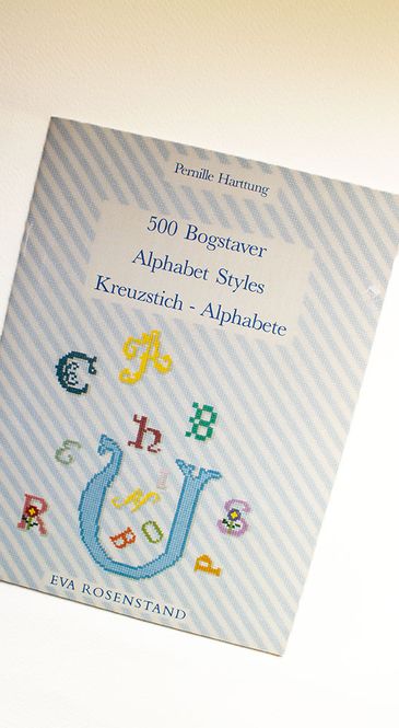 Hovedbilde Hefte m/korsstingmønster 500 bokstaver