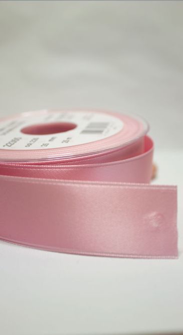 Hovedbilde Satengbånd 25mm col.225 Lys Rosa