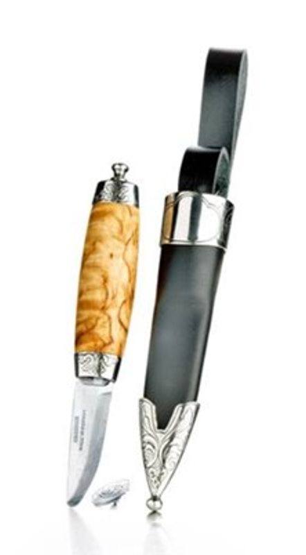 Bunadskniv, Tommeliten med knapp