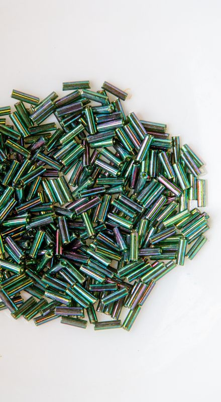 K72045 Grønn Oil-shimmer 6mm