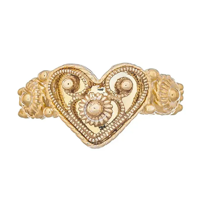 Hovedbilde Hjertering 761 610, forgylt