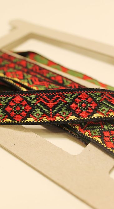 Hovedbilde Hardanger ull bånd 114 B