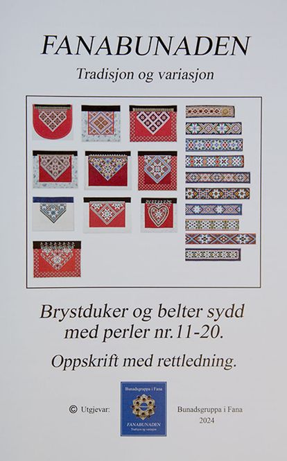 Hovedbilde Hefte Fana Brystduker og Belter perler 11-20