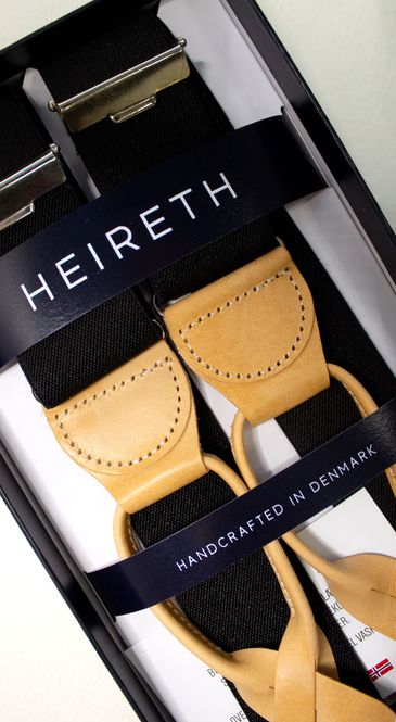 Hovedbilde Bukseseler sort/beige