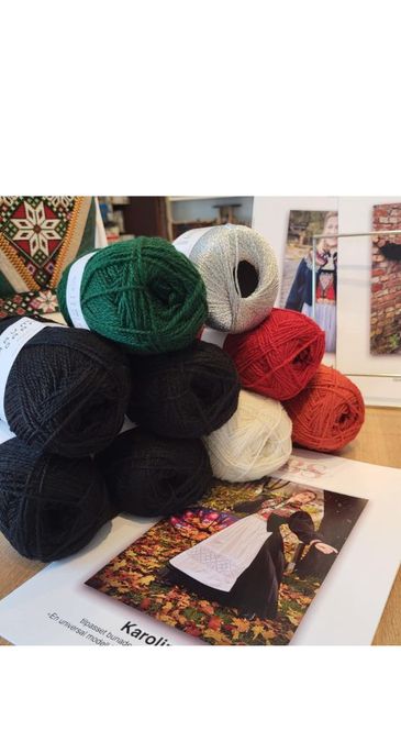 Hovedbilde Bunadstrikk materialpakke 