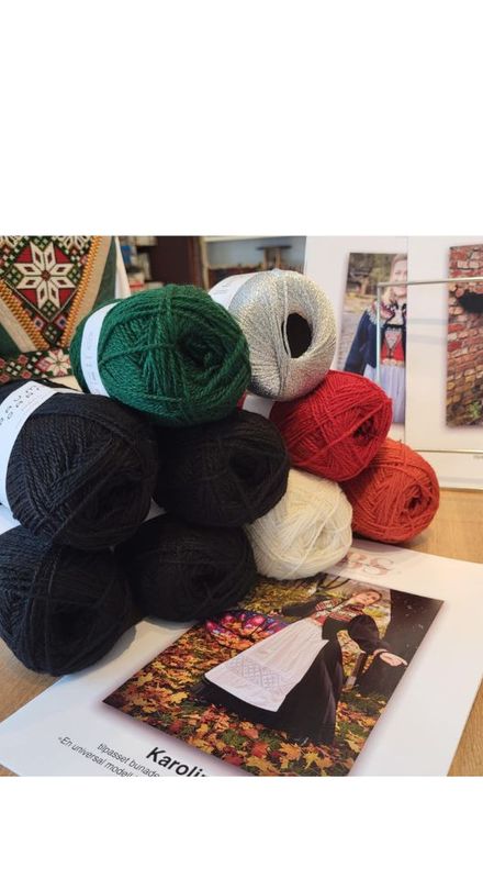 Bunadstrikk strikkepakke 