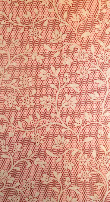 Hovedbilde Bomullslerret Beige blomstrete