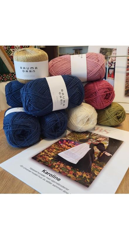 Bunadstrikk strikkepakke 