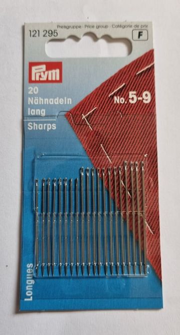 Hovedbilde Synåler sharps Nr. 5-9
