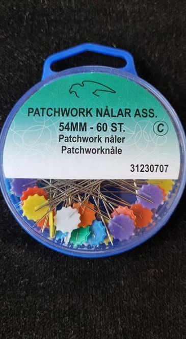 Hovedbilde Patchwork nåler, 54mm 