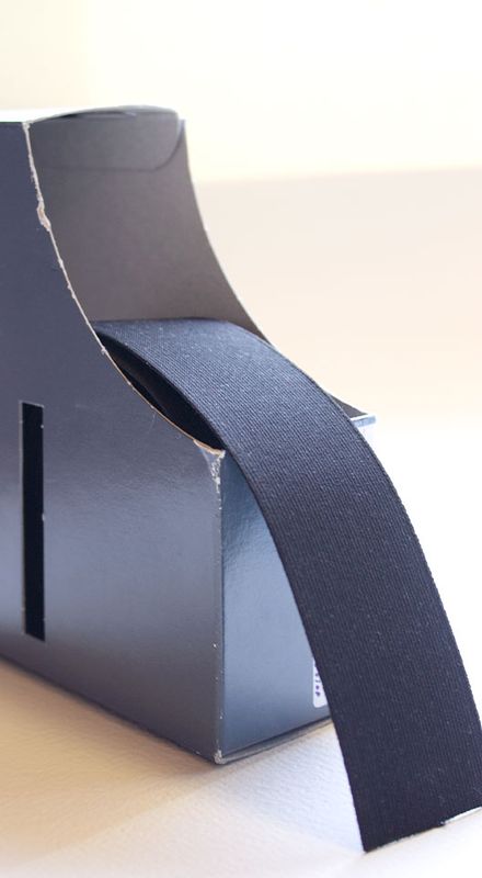 Bendelbånd 20 mm sort